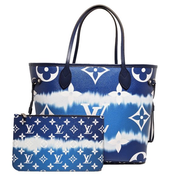 Louis Vuitton Handbags - SOLD Louis Vuitton Escale Neverfull MM Bleu